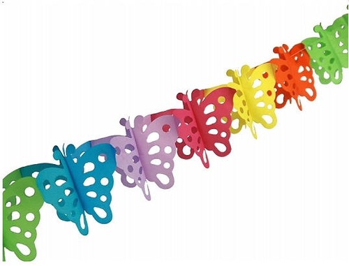 Ghirlanda festone farfalle - festone,