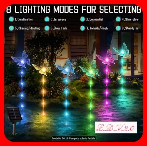 Set luci solari - 📢set,