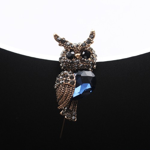 Accessori spilla gufo zincato - accessori,